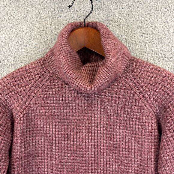 Kuhl Sienna Sweater Womens Medium Fisherman Cabincore Cozycore Chunky Cowl Neck - Picture 3 of 13